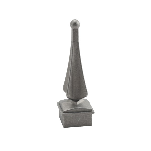 Aluminum Quad Finial 1" Sandblasted (Default)