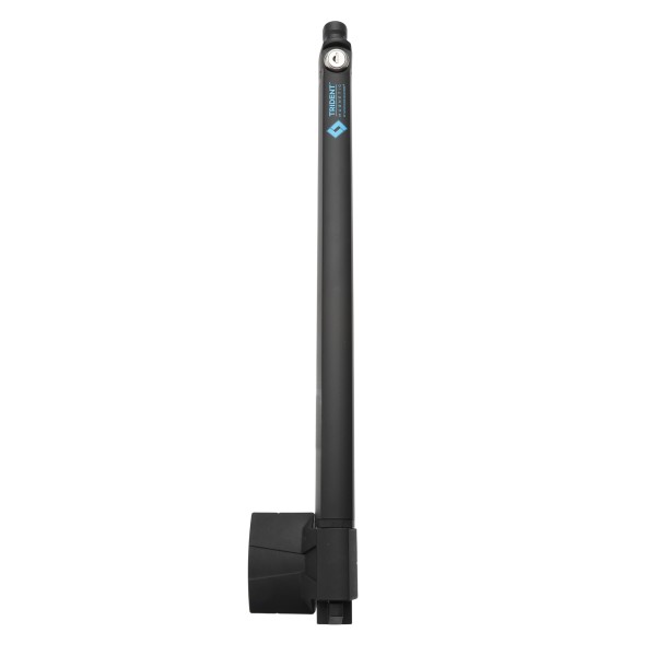Nationwide Trident 20" Reversible, Adjustable, Lockable Safety Magentic Pool Gate Latch (Black) TRIDENT20-BK