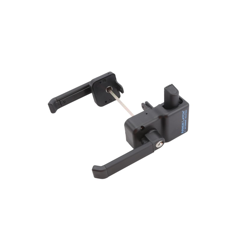 Armor Latch Gate Latch For Aluminum and Vinyl Gates (Black