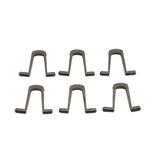 Hudson Ready-Tite® Hidden Fastener Rail Clip For Aluminum Residential Fence Section (Black) - Pack of 6 Clips