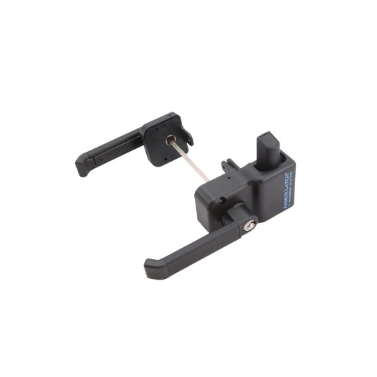 Armor Latch Magnetic Gate Latch for Ornamental and Vinyl Gates - Black