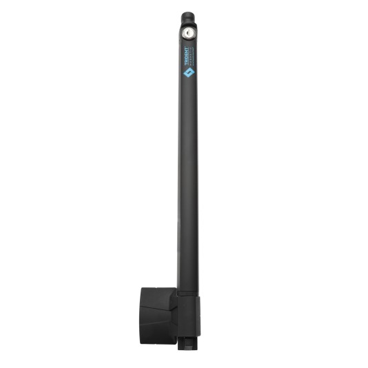 Nationwide Trident 20" Reversible, Adjustable, Lockable Safety Magentic Pool Gate Latch (Black) TRIDENT20-BK