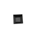 2" Sq. Flat Vinyl Post Cap For Aluminum Fence Posts (Black)