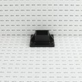 2" Sq. Floor Flange For Aluminum Fence Posts and Deck Mount (Black)