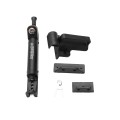 Nationwide AquaLatch 10" Magnetic Safety Gate Latch and Handle with Alarm for Pool Gates (Black)