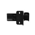 Nationwide AquaLatch 10" Magnetic Safety Gate Latch and Handle with Alarm for Pool Gates (Black)