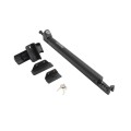 Nationwide AquaLatch 20" Magnetic Safety Gate Latch with Alarm for Pool Gates (Black) (Default)