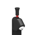 Nationwide AquaLatch 10" Magnetic Safety Gate Latch and Handle with Alarm for Pool Gates (Black)