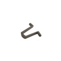 Hudson Ready-Tite?? Hidden Fastener Rail Clip For Aluminum Residential Fence Section (Black) - Pack of 6 Clips