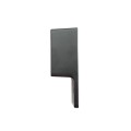 1 3/4" x 1 3/4" Sq. Commercial Adjustable Wall Mount Rail Bracket For Aluminum Fence Posts (Black) - AWB-134-BLACK