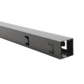 94" Standard Black Line Post (2.062" Wall) for Rail Top and 72" Bottom Rail