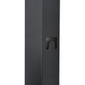 94" Standard Black Line Post (2.062" Wall) for Rail Top and 72" Bottom Rail