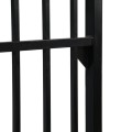 Hudson Flat Top and Flat Bottom 3-Rail Residential 60" Wide x 54" High Aluminum Pool Fence Single Swing Gate (Black) - D1R54B-60SG (Gates)