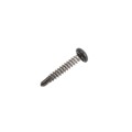 Elite #8 x 1" Stainless Steel Self Drill Screws For Aluminum Fence (Black)
