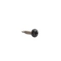 Elite #8 x 3/4" Stainless Steel Self Drill Screw For Aluminum Fence (Black) (Default)