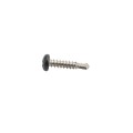 Elite #8 x 3/4" Stainless Steel Self Drill Screw For Aluminum Fence (Black) (Default)