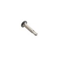 Elite #8 x 3/4" Stainless Steel Self Drill Screw For Aluminum Fence (Black) (Default)