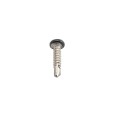 Elite #8 x 3/4" Stainless Steel Self Drill Screw For Aluminum Fence (Black) (Default)