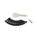 D&D MagnaLatch Series 3 - Safety Gate Latch - Top Pull