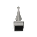 Aluminum Quad Finial 1" Sandblasted (Default)