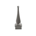 Aluminum Quad Finial 1" Sandblasted (Default)