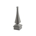 Aluminum Quad Finial 1" Sandblasted (Default)