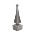 Aluminum Quad Finial 1" Sandblasted (Default)