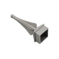 Aluminum Quad Finial 1" Sandblasted (Default)