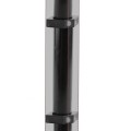 Aluminum Fence Ornamental Fence Bracket 2 1/2" Square to 1 5/8" Round Post (No Dig Aluminum Fence)