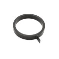 Single Ring Decorative Ornamental Aluminum Fence Circle Screw On- Black (Fits 5/8" Pickets) (Default)