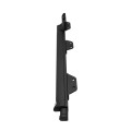 Nationwide Trident 20" Reversible, Adjustable, Lockable Safety Magentic Pool Gate Latch (Black) TRIDENT20-BK