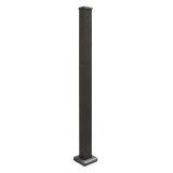 2.5" x 44" Aluminum Post Kit For Sterling Aluminum Residential Pool Railing (Textured Black)