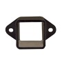 Durables Black Rail End Bracket - ABAL-REB