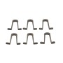 Hudson Ready-Tite® Hidden Fastener Rail Clip For Aluminum Residential Fence Section (Black) - Pack of 6 Clips