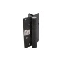 Wall, Column or Post Mounted Adjustable, Self-Closing Aluminum Gate Hinge For Aluminum Fence Gates (Black)