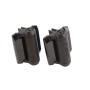 Elite TruClose Adjustable Self-Closing With 2 Side Legs For Aluminum Fence Gates (Pair) Black