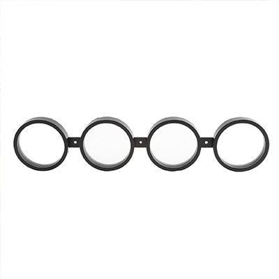 Decorative Aluminum Fence Circles