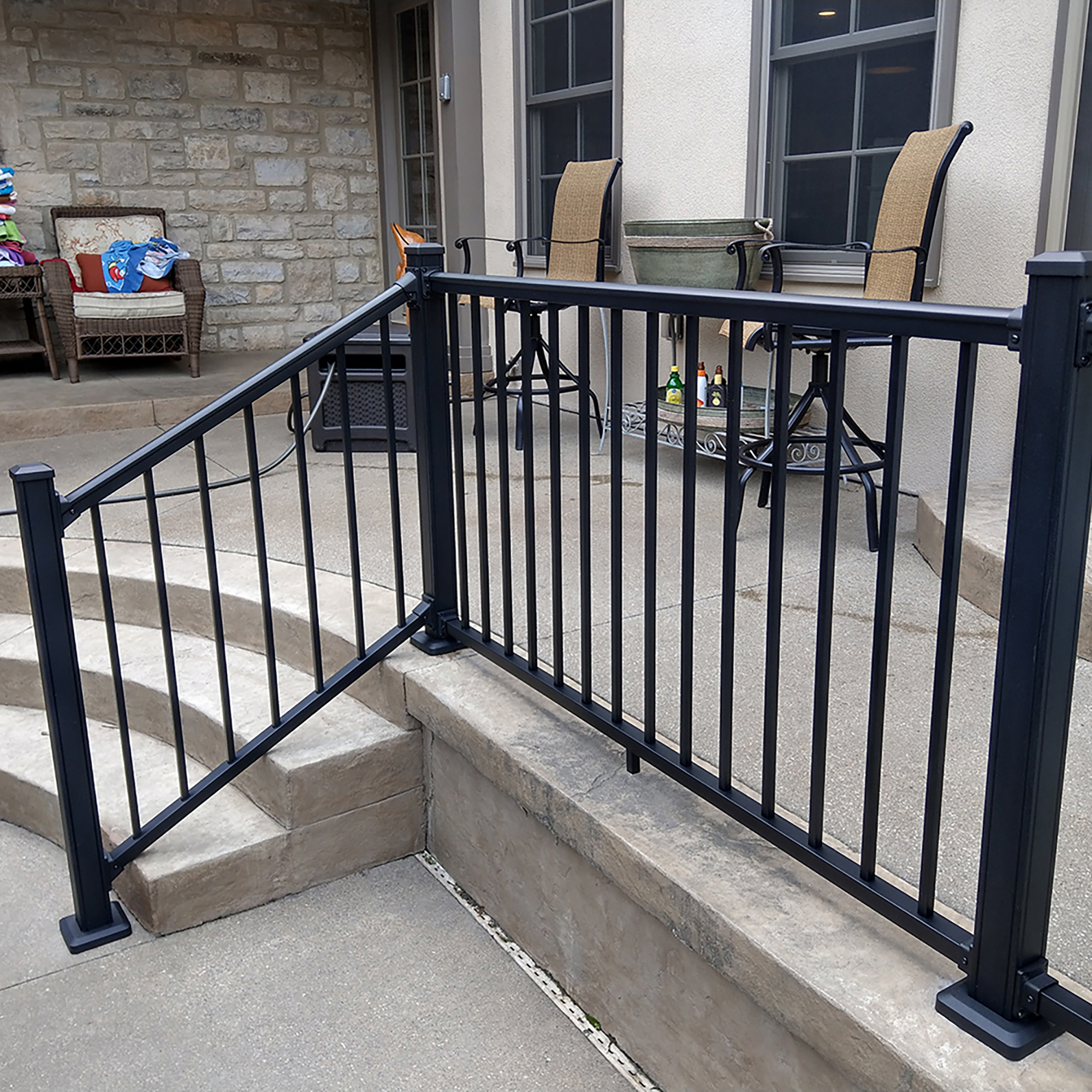 Durables Aluminum Fence and Railing Installation Gallery
