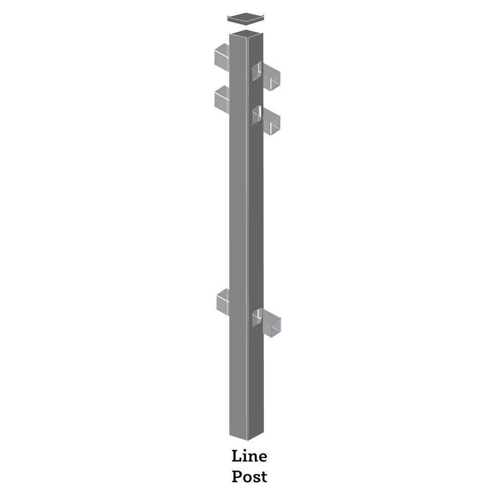 Line Post Diagram