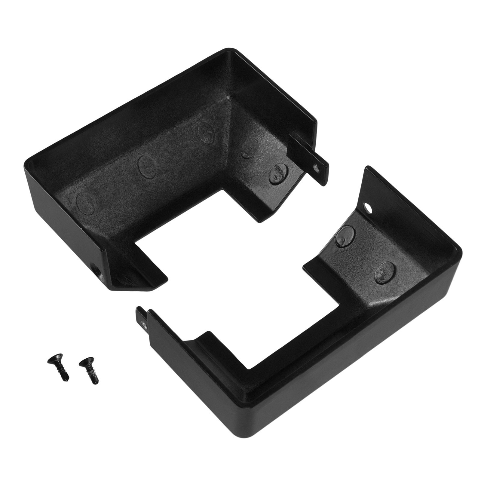 2 Piece Cover Plate for 2 1/2 Inch Square Floor Flange