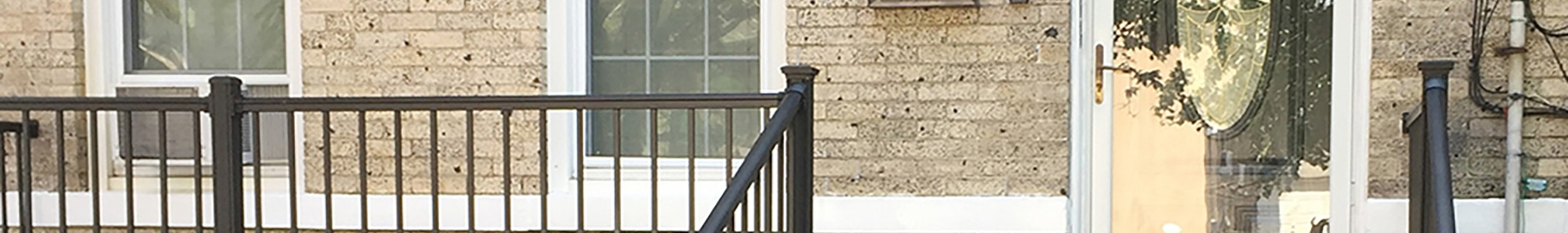 aluminum fence fittings banner background